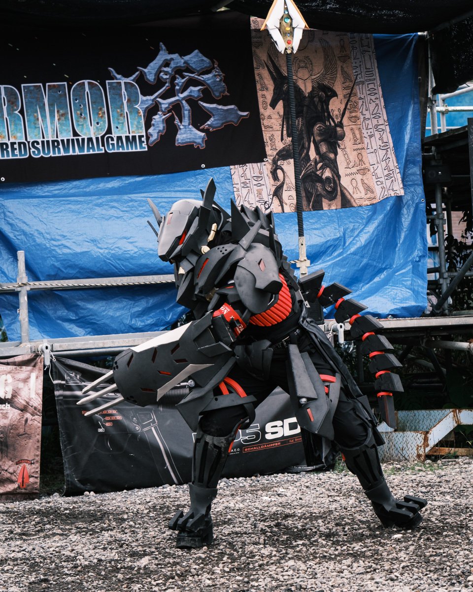 kurohamumu's tweet image. ウォルフラム・シルトType-HE
赤の発色がとても綺麗
写真📸@kosdakosさん
#ARMOR祭 
#ARMOR祭2025
#AUDOirregulars
#HEシリーズ