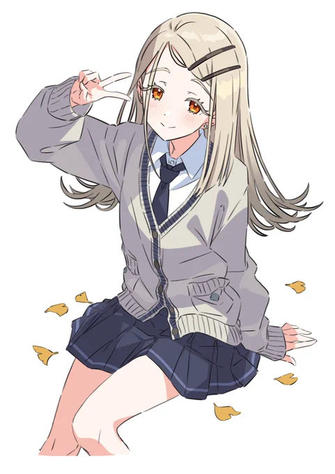 カーディガン広ちゃ #学マスFA #篠澤広