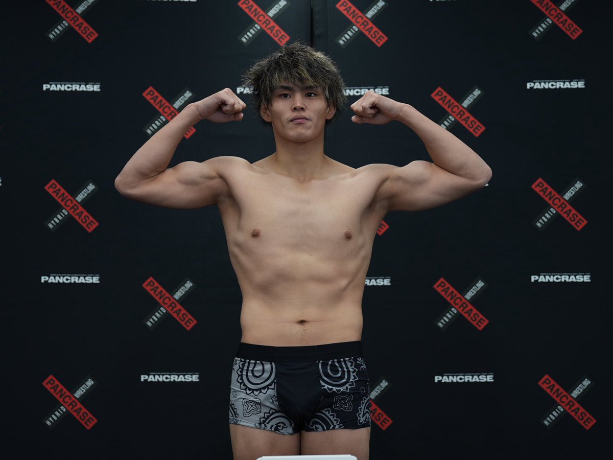 _PANCRASE_'s tweet photo. ❌PANCRASE358❌ 
📣計量結果⚖️ 
第6試合　バンタム級5分3R 
🟥合島大樹　61.55kg 
🟦神部篤坊　61.6kg 

#pancrase358 
🗓️11月9日(日) DAY TIME☀️ 
🏟️ニューピアホール 
▶️@UNEXT_fightでLIVE中継 https://t.co/3tv4pHvnyW