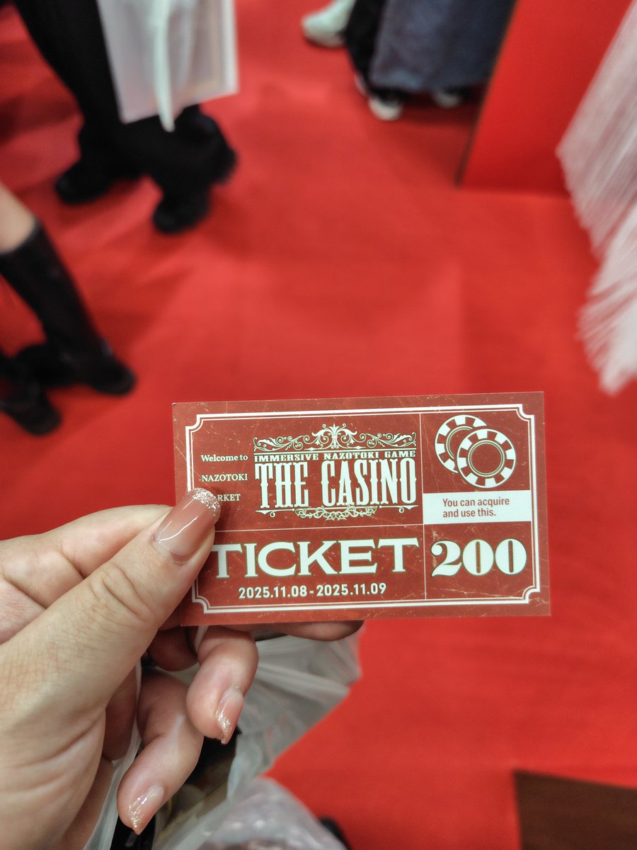 rellar_k1223's tweet photo. 賭けに勝った✌️
これは神作の予感
#THECASINO https://t.co/GvoEviC4OH