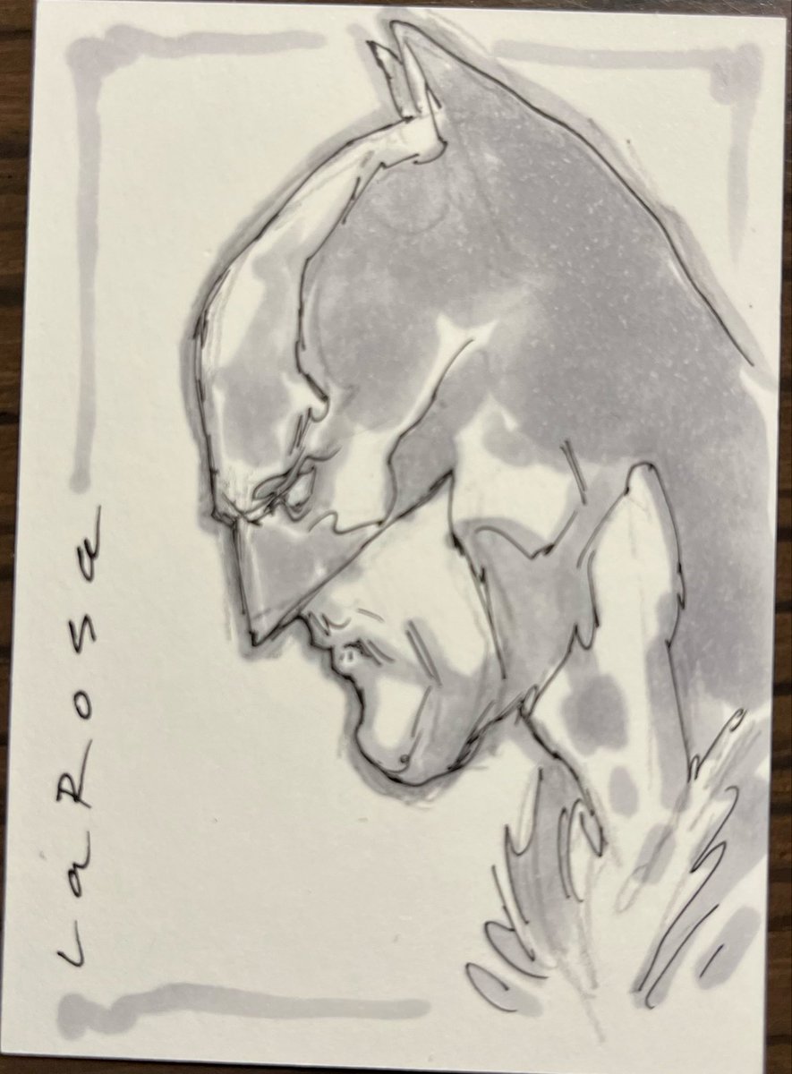 lewislarosa's tweet image. A few late night sketch cards