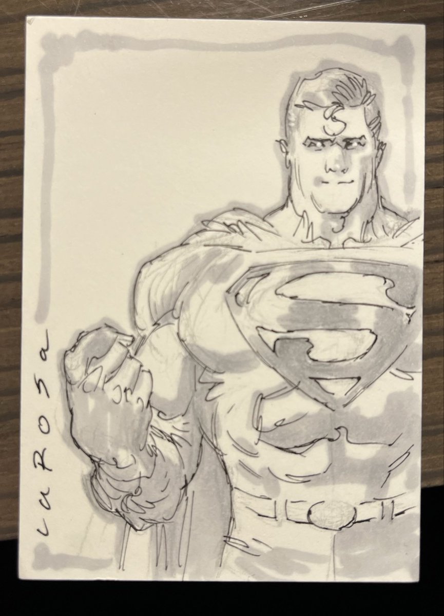 lewislarosa's tweet image. A few late night sketch cards