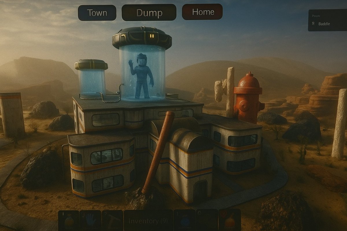 EntityUltimate's tweet image. Concept art of DUMP on Roblox