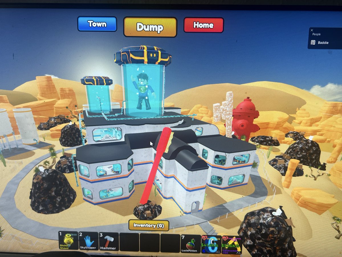 EntityUltimate's tweet image. Concept art of DUMP on Roblox