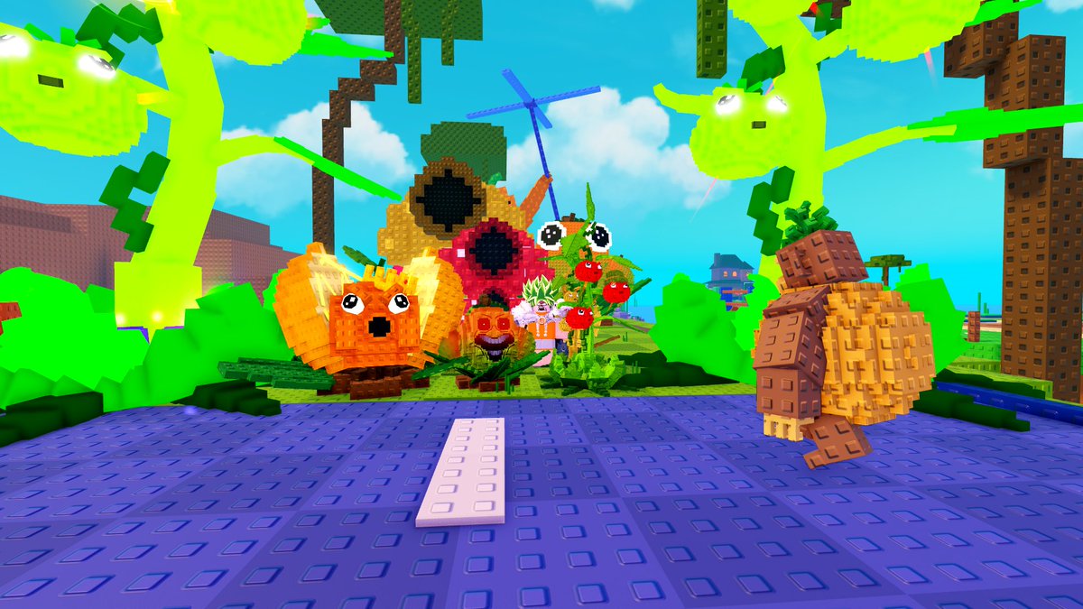 EntityUltimate's tweet image. Concept art Plants vs Brainrots