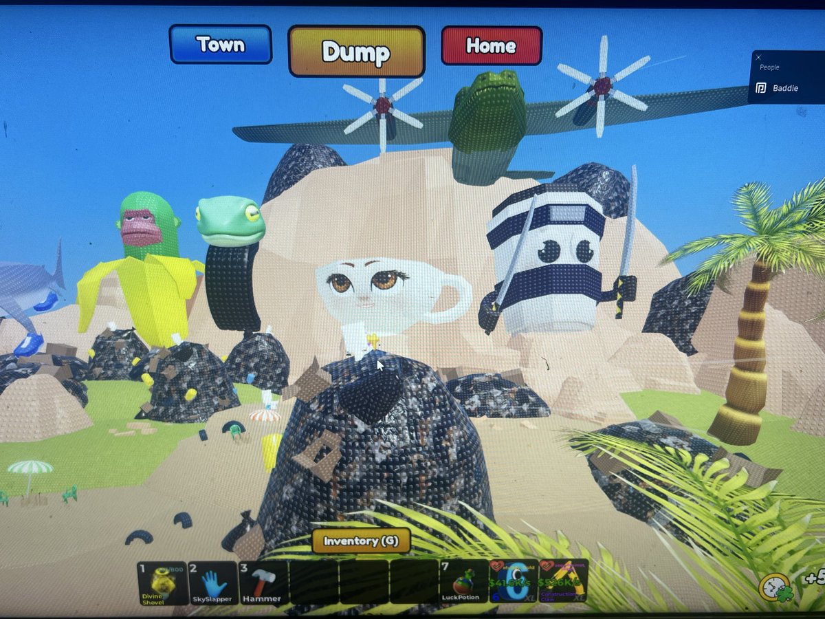 EntityUltimate's tweet image. Concept art of Dump on Roblox