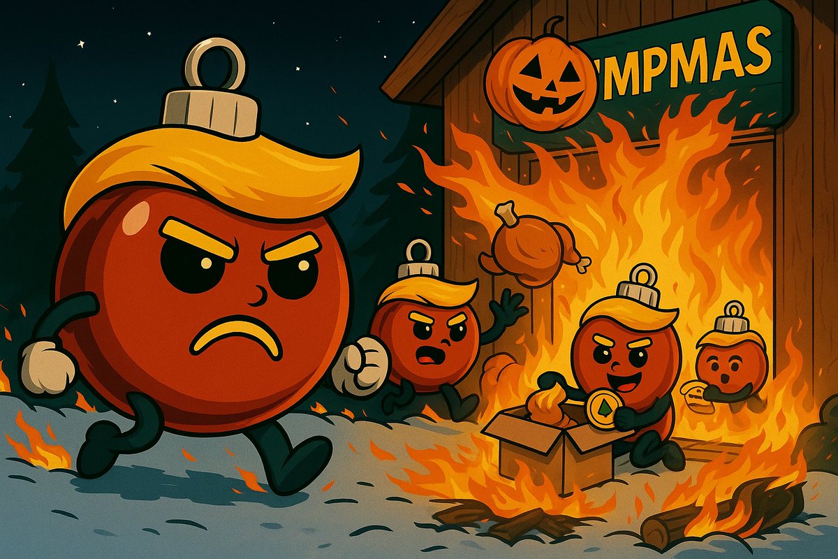 altcoinXforce's tweet photo. @cryptoagency_0 📢 Official Announcement! ⚡
🎄 Trumpmas Community Update 🎅
The ornaments are in motion… 👀
Something big is loading behind the scenes.
The workshop’s heating up, and the next announcement will change everything. 💼🎁
If you’re not in the Telegram yet, you’re missing what’s coming first. 
🚀@TrumpmasTheCoin
👉 https://t.co/KeGY9VZcYY
Stay tuned. The season’s just getting started. 🎄✨
#Trumpmas #Solana #MemeCoinSeason #PumpFun 🎄 Trumpmas Community Update 🎅