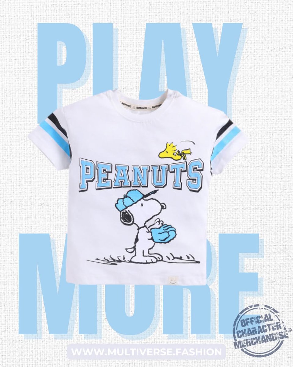 mymultiverse_'s tweet image. Play more. Worry less. Snoopy’s got your back. ⚾️

#PlayWithStyle #PeanutsEdition #StreetwearMood