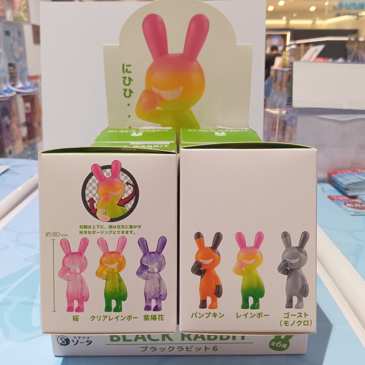 ブラックラビット 通常サイズ24 BLACK RABBiT BIG SOFVI COLOR