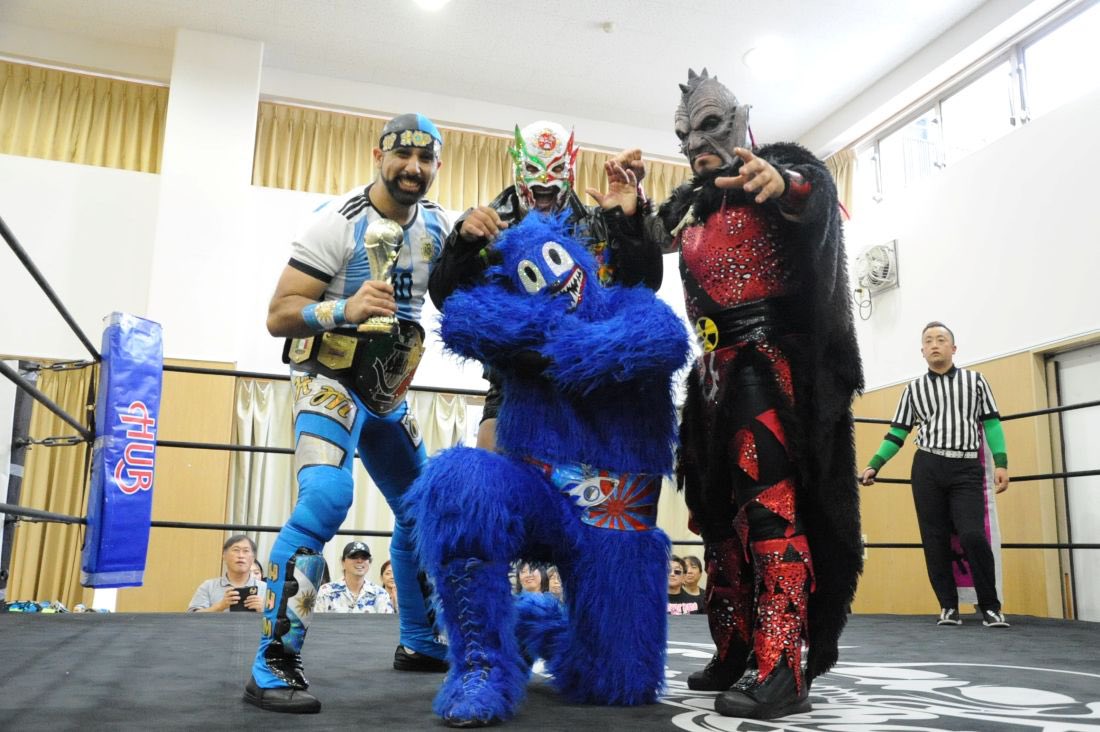 10月5日・調布はあとふるホール大会のツイキャスプレミア配信の配信チケットは2500円で↓↓のリンク先で11月9日まで販売しております。
ご購入後14日間ご視聴頂けますので是非ご利用ください。
twitcasting.tv/c:secretbase20… 
ハポンvsメヒコ！
ハロウィンな調布大会を是非ご視聴ください！
#pw_secretbase