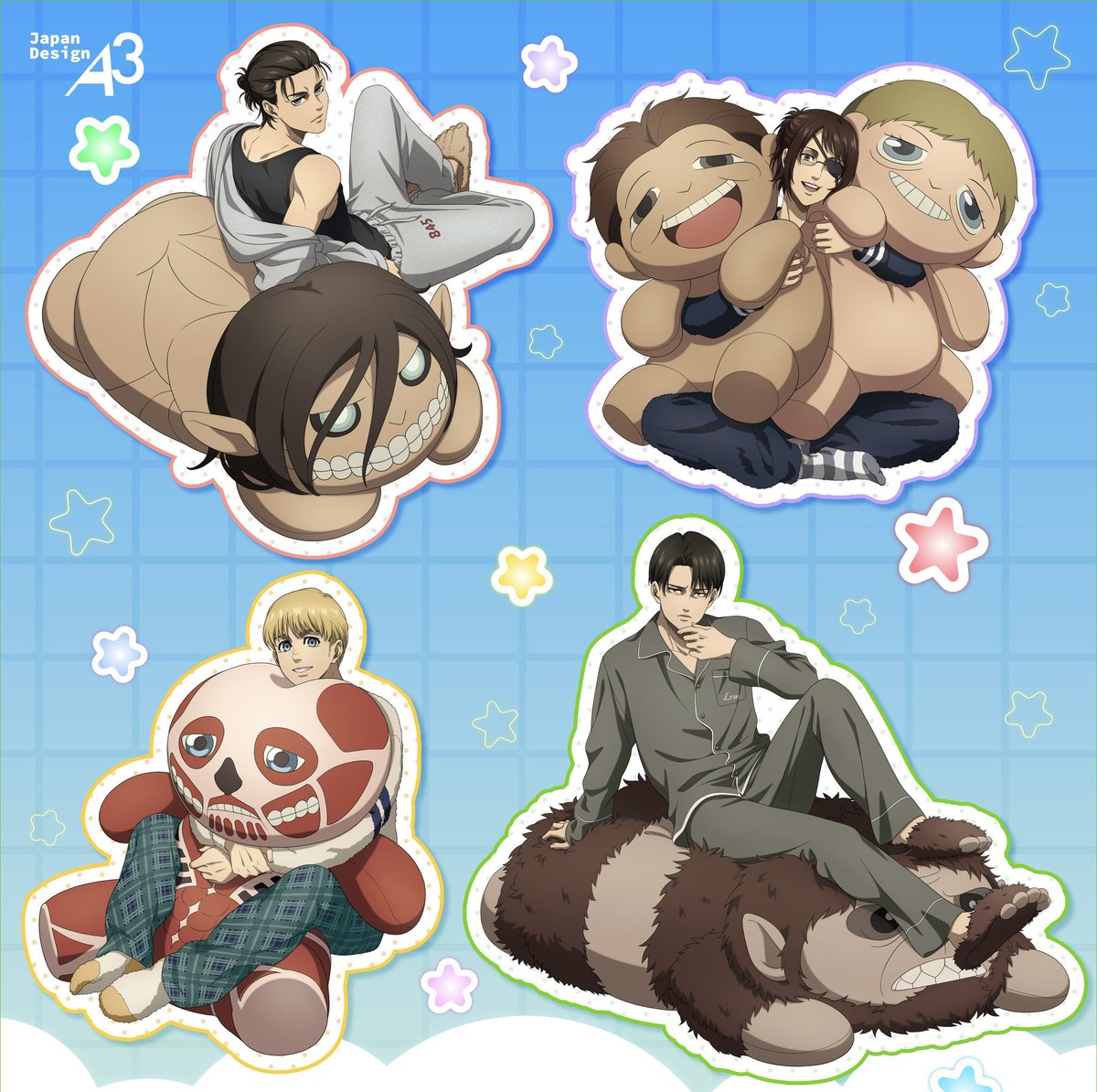 อาร์ตใหม่ไททัน ละให้รีไวล์อยู่กับไอ้ซีค (???!)
5555555555555