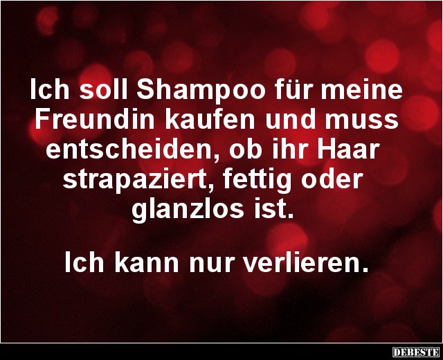 😂eine runde Mitleid…