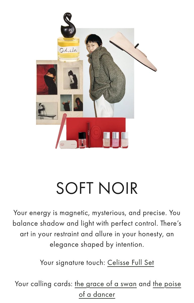 Grace of a swan, poise of a dancer