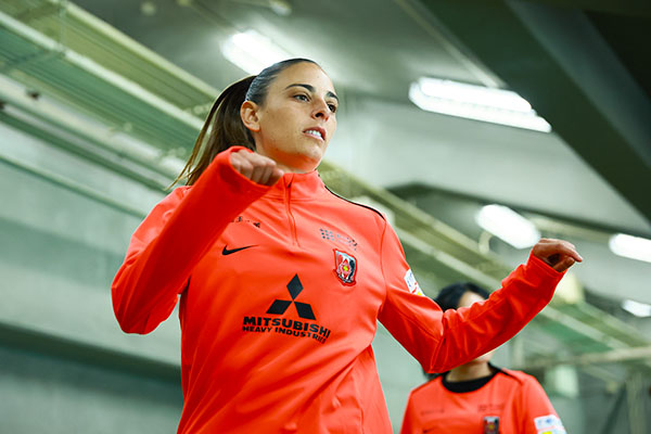 2023浦和レッズレディース選手支給 ハーフジップジャージ　Ｌ 2023浦和レッズレディース選手支給 ハーフジップジャージL