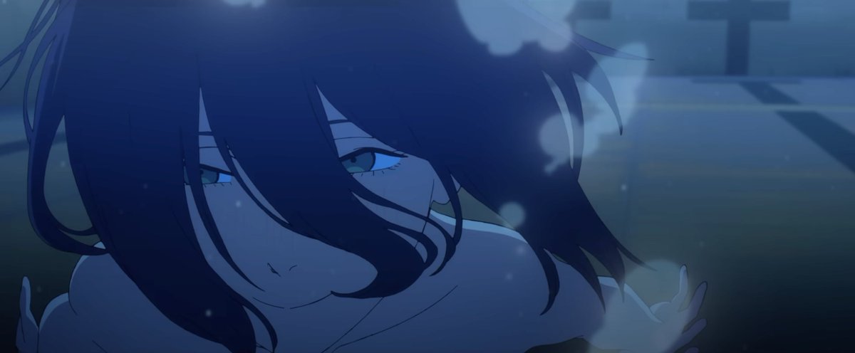 I can't believe I didn't catch this detail about the pool scene even after reading it and watching it twice. The fact she can't use her greatest weapon underwater is Reze inviting Denji at her most vulnerable.