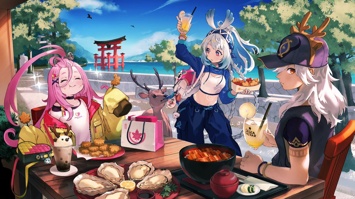 広島名物食べつくしの会！
#テイワットグッズ2025  #原神 #PR