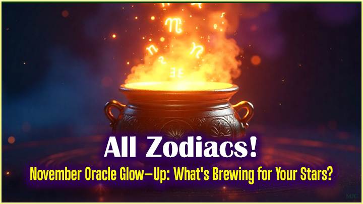 Mystic_Mary_AZ's tweet image. 🌟 All Zodiacs! November Oracle glow-up: What&apos;s brewing for your stars? Brew up on November 8 @ 6AM EST! youtube.com/live/XhaFHjbDW… #oraclereading #tarot #mysticoraclemary #allsigns