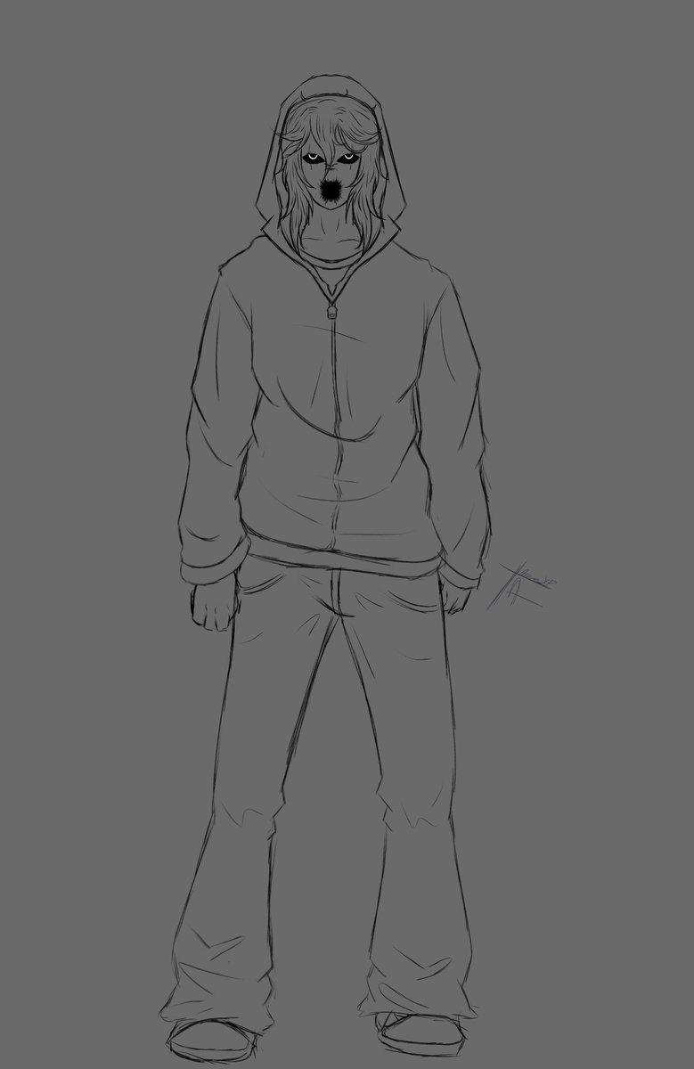 Asven_XP's tweet photo. I’ve been experimenting with Kate the Chaser. she looks kinda okay… I think. It's just a doodle 

#slenderverse 
#katethechaser https://t.co/F245a5MBmb