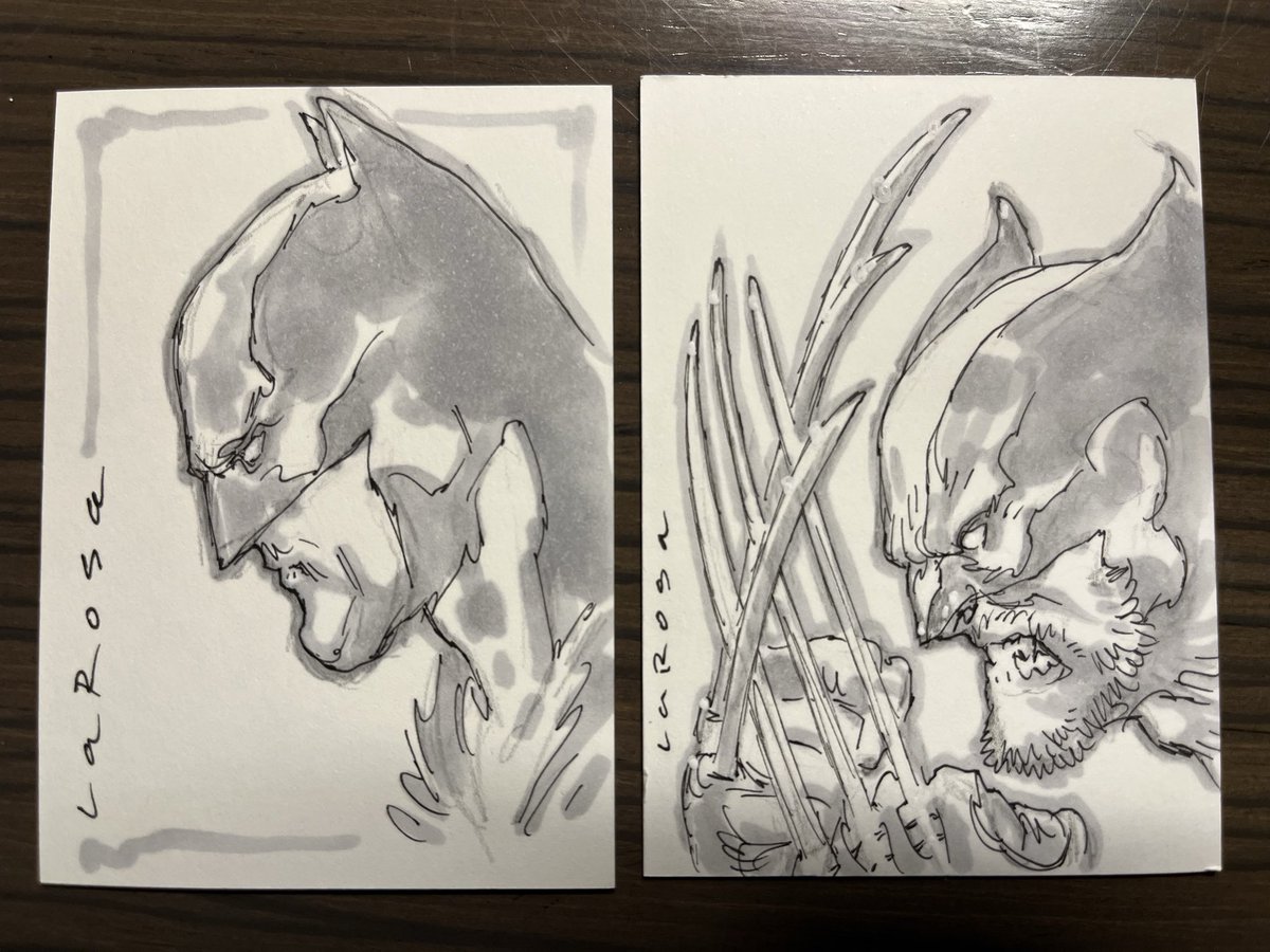 lewislarosa's tweet image. A couple more quickies