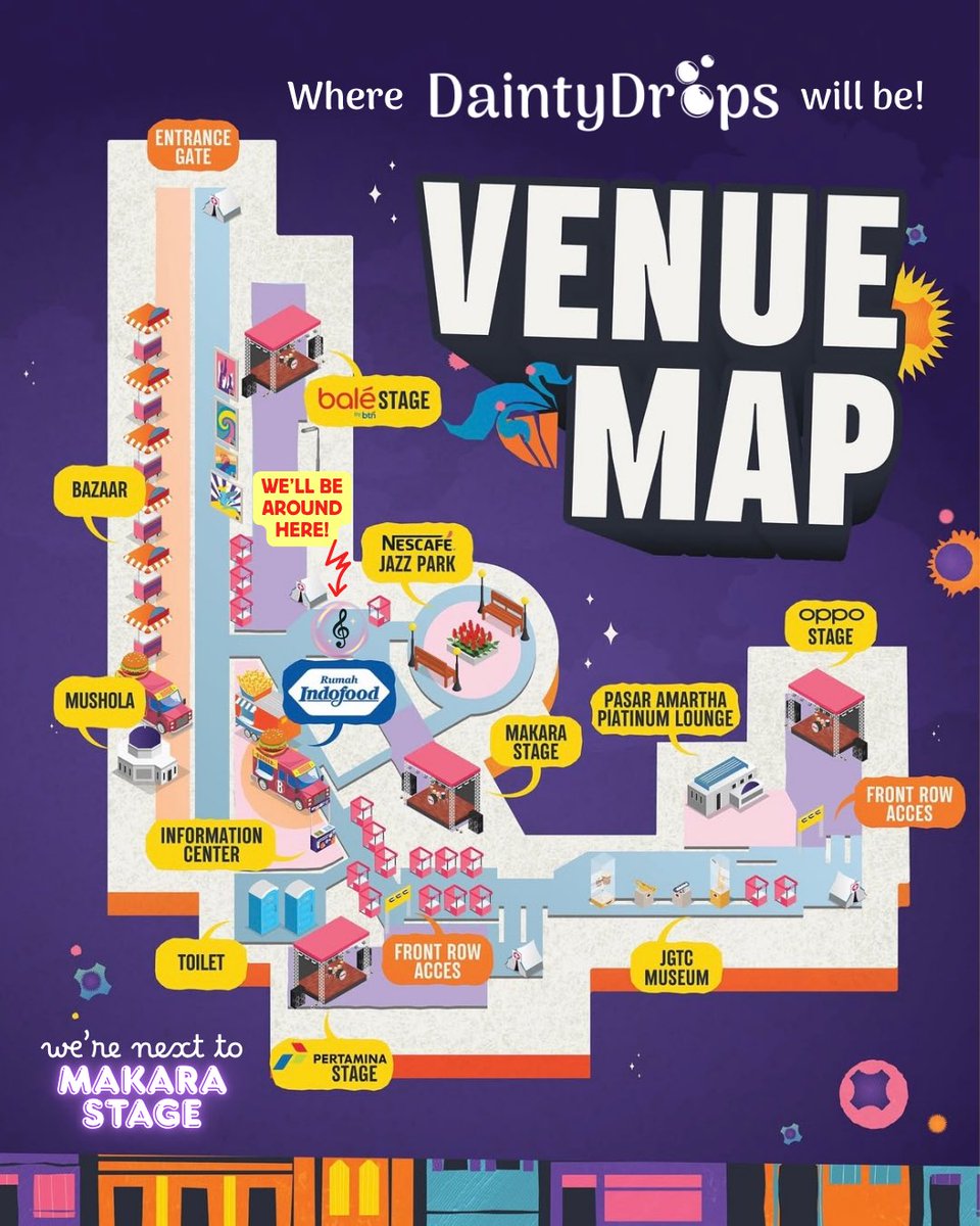 HAI MOOTS &amp; OOMFS🤗 
Adakah yg udah beli tiket 48th Jazz Goes To Campus besok di FEB UI???🥰

Drop a Reply if you have, soalnya besok aku juga buka lapak sabun &amp; lipbalmku di sanaaa🙂‍↕️🫧 Hope to see you there!

Sekalian aku napak tilas lagi di <a href="/univ_indonesia/">UniversitasIndonesia</a> ah wkwk