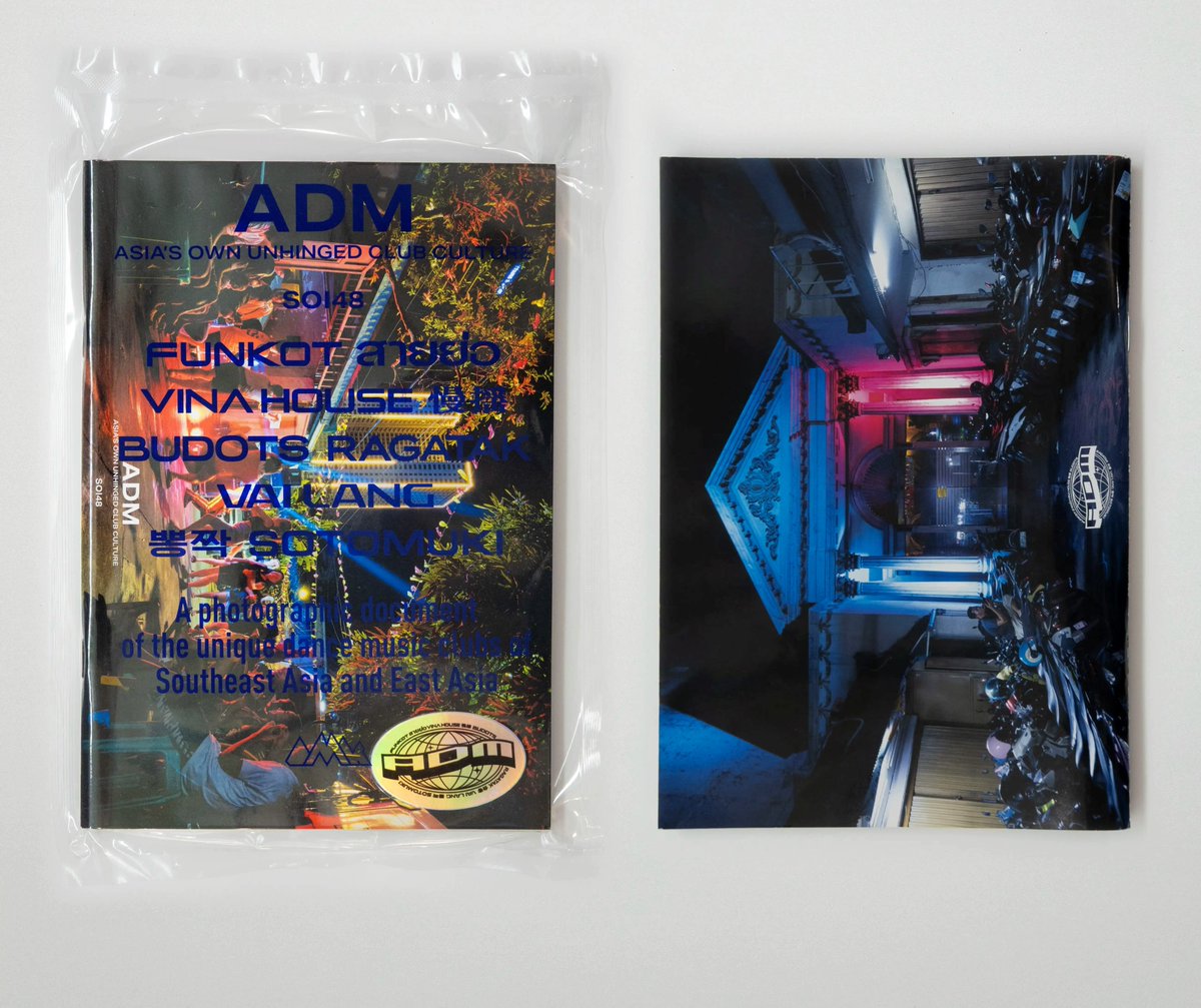 【新入荷】
『ADM: Asia’s Own Unhinged Club Culture』
￥4,400(税込)

アジア各地の知られざるクラブカルチャーの秘景を記録した写真報告書が刊行。