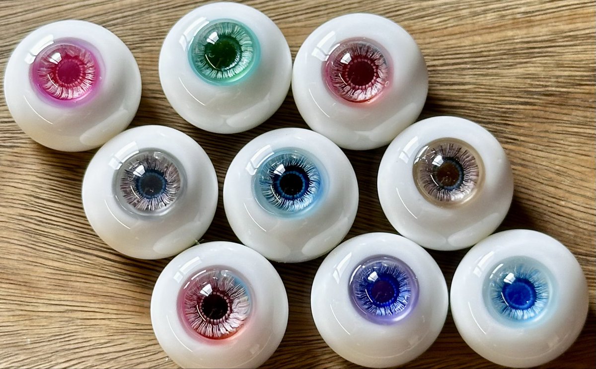 月の鏡 グラスアイ18mm B品 1804