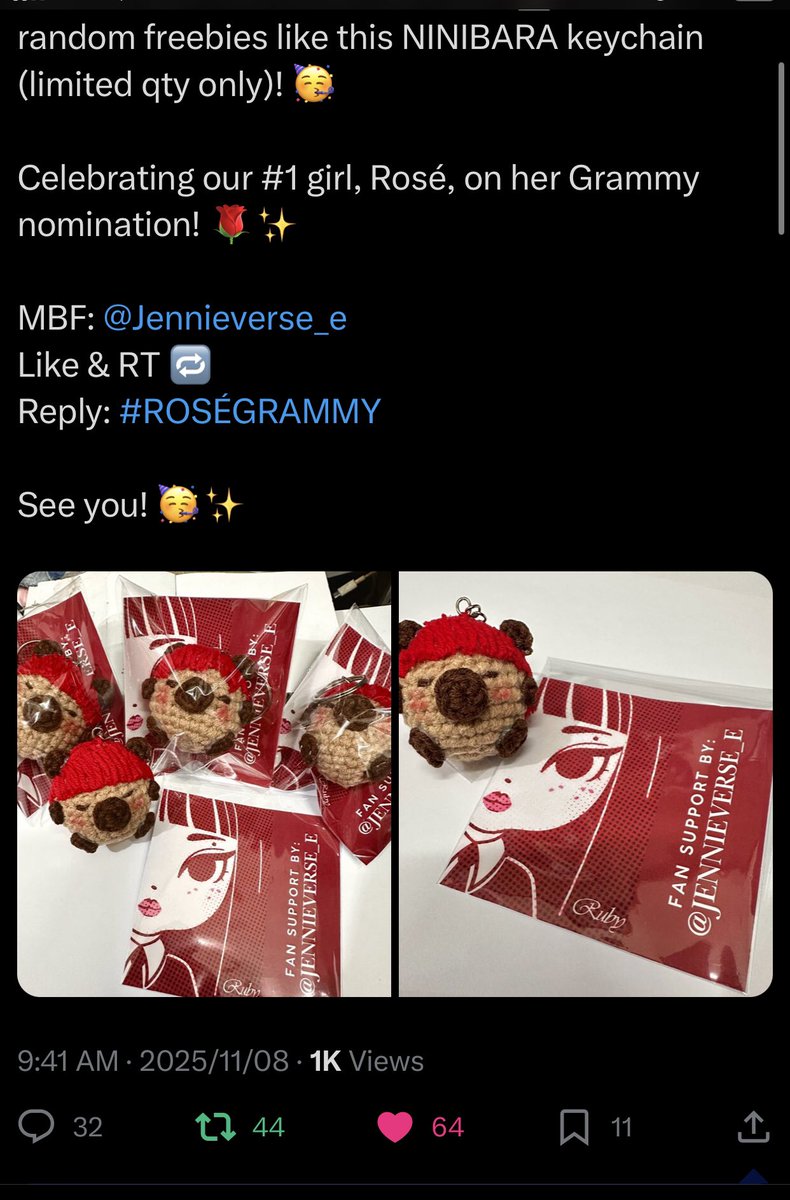 mauinell268's tweet image. #ROSÉGRAMMY