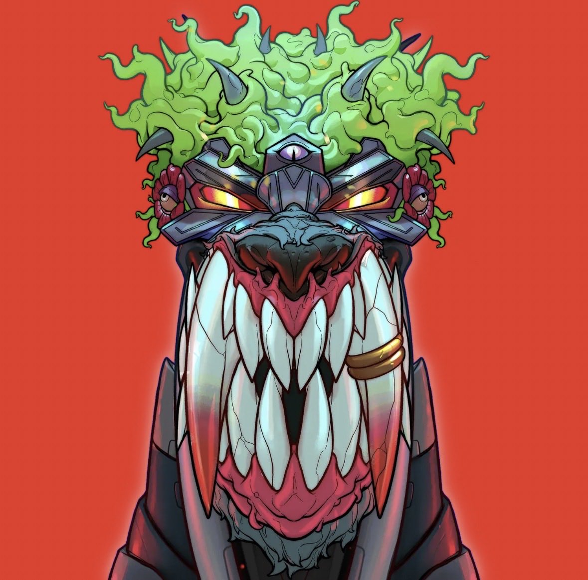 Another killer DB has entered the BTC ordinal Vault ! #Onchaingang #BTC <a href="/MH_Inscriptions/">Mutant Hounds: Inscriptions</a>