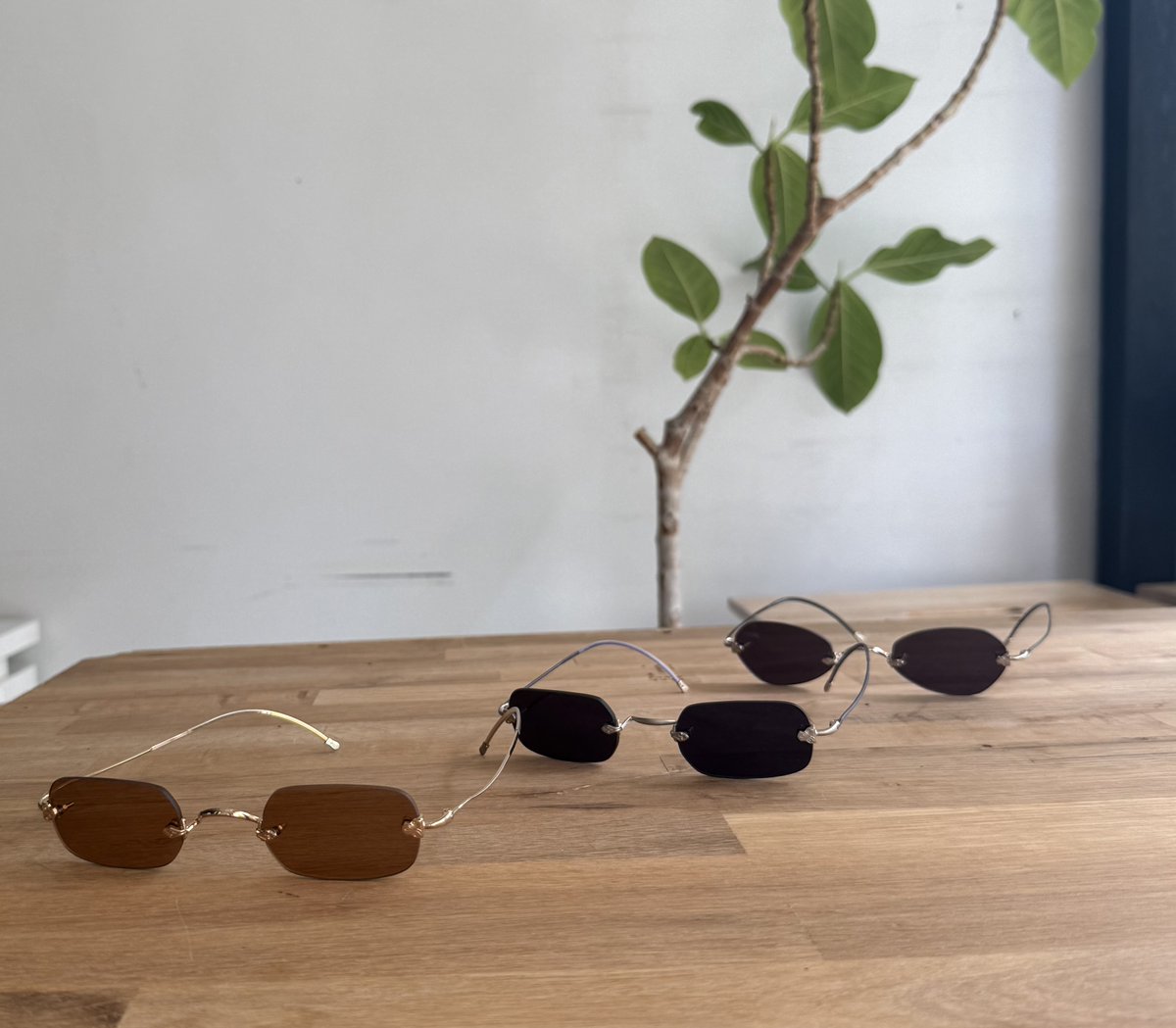 90s P S C FASHION GOLD メタル スリム Starship Square スタシ