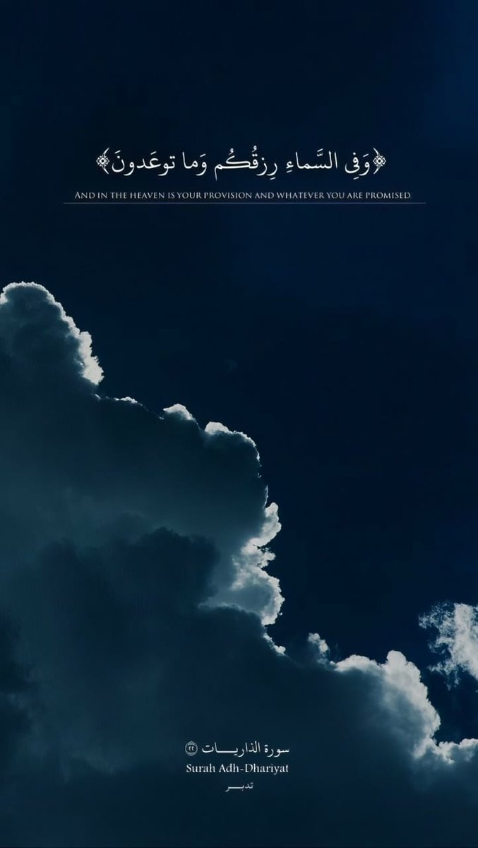 #غرد_بايه_قرانيه
*"رضيتُ بما قسمَ الله لي*
*وفوَّضتُ أمري إلى خالقي*

*كما أحسنَ اللهُ فيما مضى*
*كذلكَ يُحسِنُ فيما بَقِي♡🌹."*