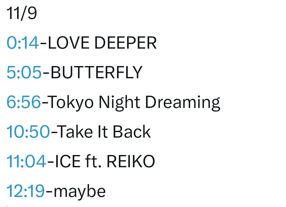 bluebirdsawako's tweet photo. 📣11/8〜11/9
NYの📻WPVRでREIKOの歌が🎶
Thank you from🇯🇵

⬇️ここで聴けます📻  https://t.co/ZtPydsudp3

⬇️入力簡単リクエストフォーム💌
https://t.co/0PPMJJNM9N

⬇️WPVRコミュニティからもリクエスト💌
https://t.co/eRsrcVZh1a
#wpvr #REIKO #SKYHI​ #NoRome https://t.co/oimfHgUYfV