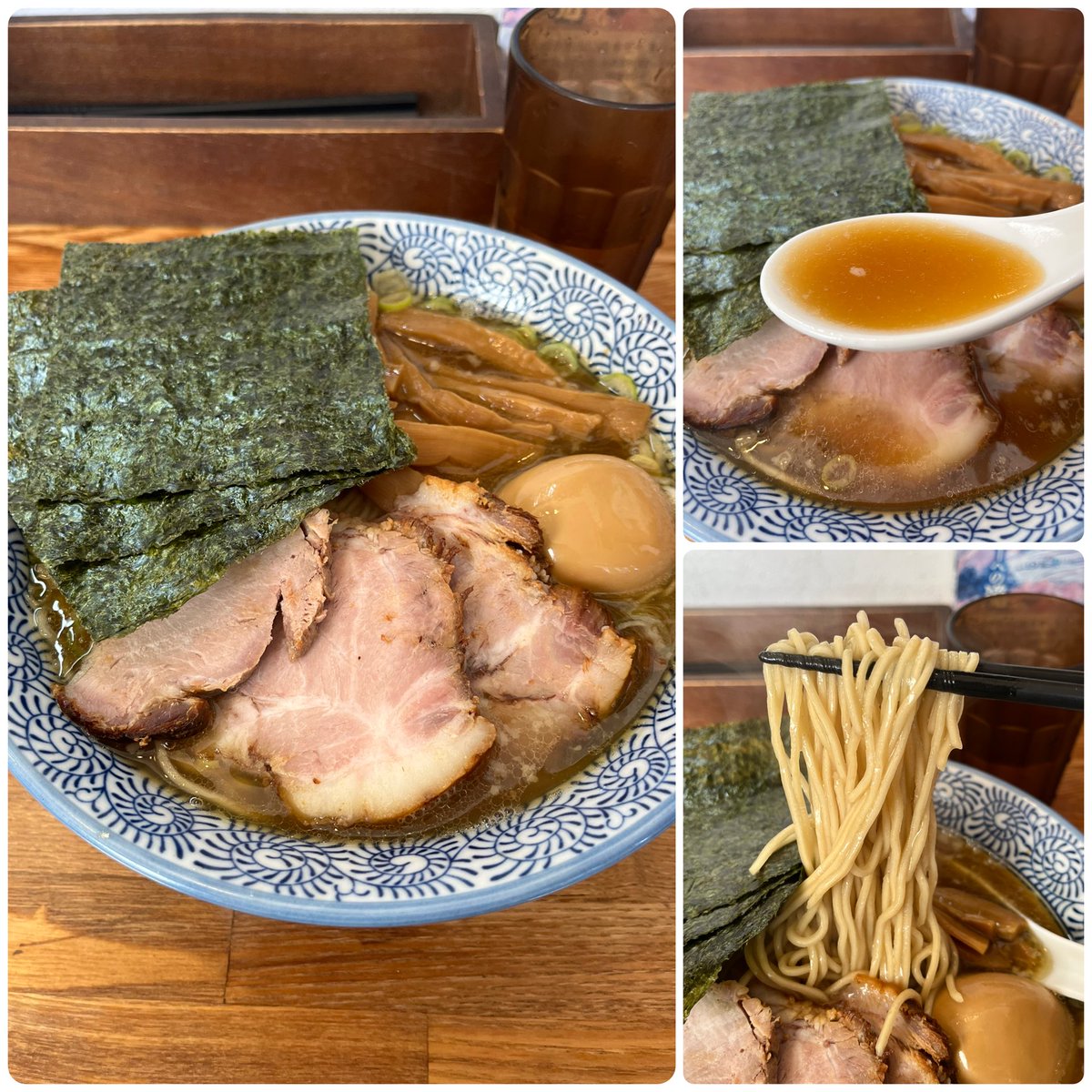 中華そば専門とんちぼ＠日高
岩槻での休日は久しぶりに❗️

特製中華そば

煮干しの香り＆旨味と
ほんのり甘味あるスープが
めちゃくちゃ美味しい🤩

煮豚・焼豚も美味しいけど
特にメンマがお気に入り🏅

胃袋が小さくなったので
豚ばらナンコツご飯は🙅🏻‍♂️

ご馳走様でした🙇🏻‍♂️