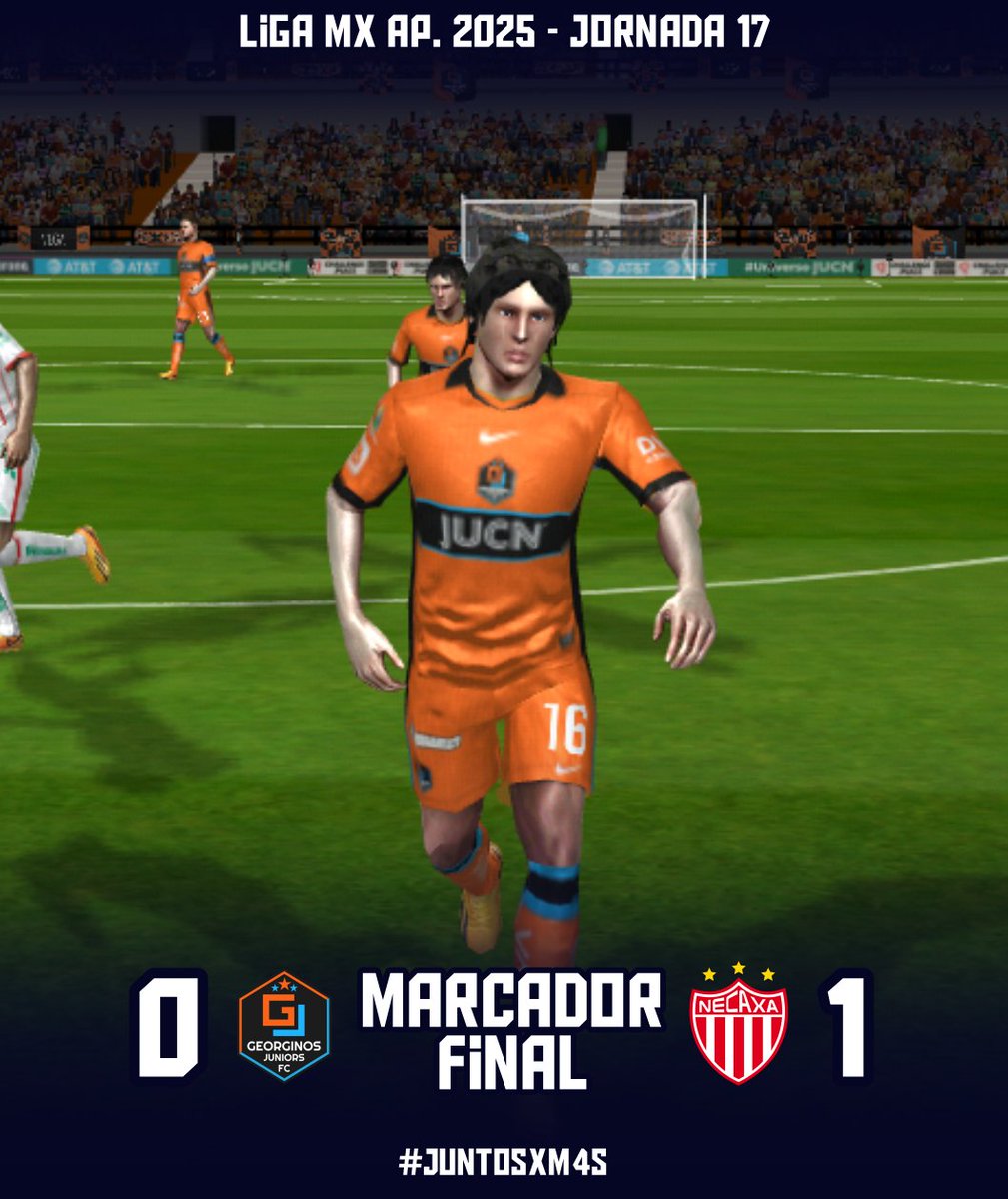 GeorginosJrs's tweet image. Estos fueron nuestros resultados en las últimas jornadas.

J16: Empatamos sin goles ante Zamora de Visita.
J17: Perdimos de locales por la mínima ante Necaxa.

#ZAM 0-0 #GJS
#GJS 0-1 #NEC

#JuntosXM4s