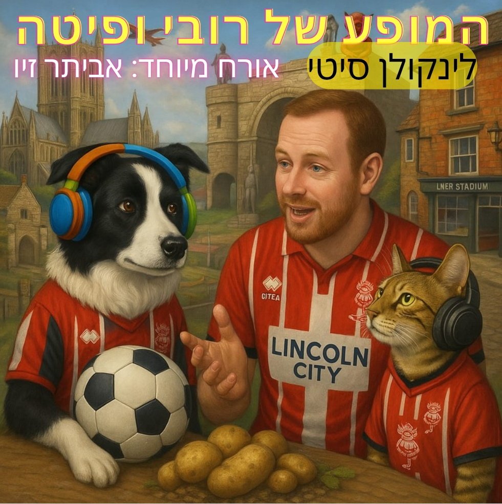 🏴󠁧󠁢󠁥󠁮󠁧󠁿⚽ פרק חדש - לינקולן סיטי עם אביתר זיו!

ספיישל עומק על מועדון מיוחד מאוד ממקום מיוחד מאוד, שהאופי, הכלכלה והתרבות של העיר ממנה הוא מגיע מתבטאים בזהות של מועדון הכדורגל בכל מובן אפשרי. מועדון שנחשב גדול וטינפוט בו זמנית - כמו שאנחנו אוהבים ❤️

לינקים בתגובות, האזנה נעימה!
