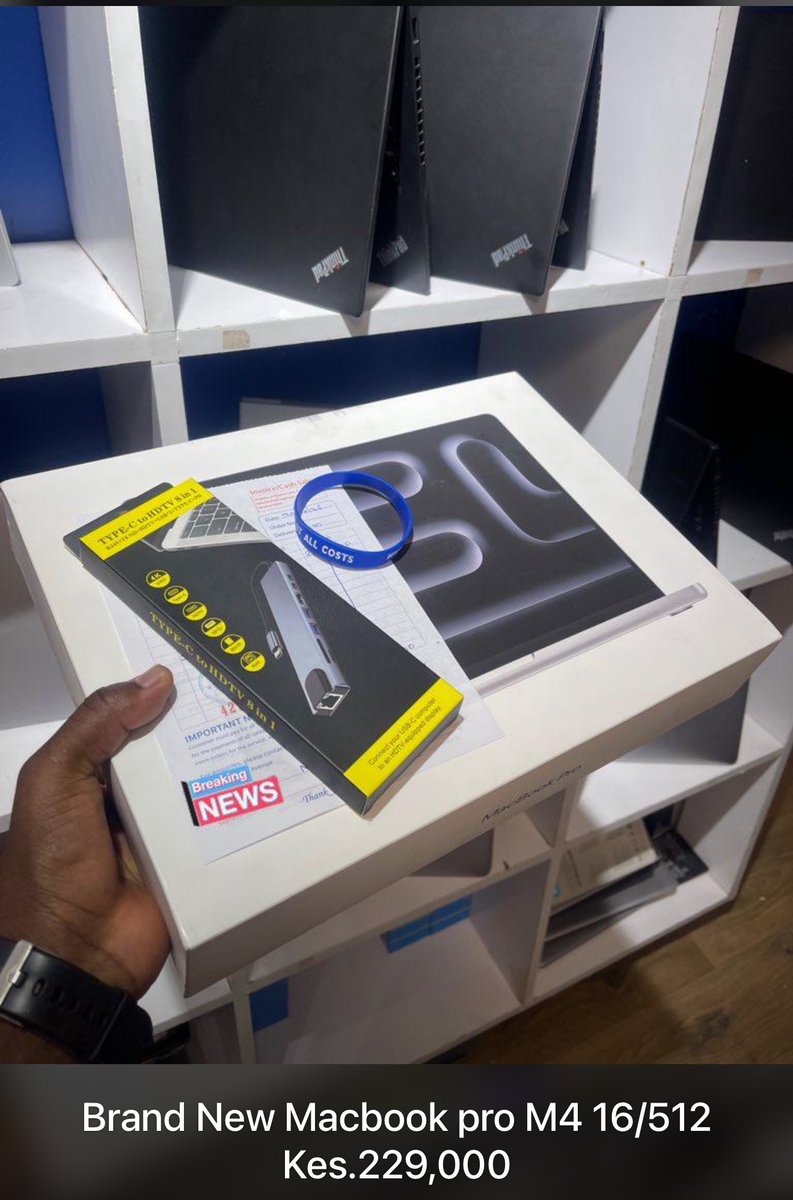 EdwinNgany's tweet image. Order Branf New Macbook  pro M4 16GB Ram/512GB SSD from @ecbtechnologies at ksh 229,000