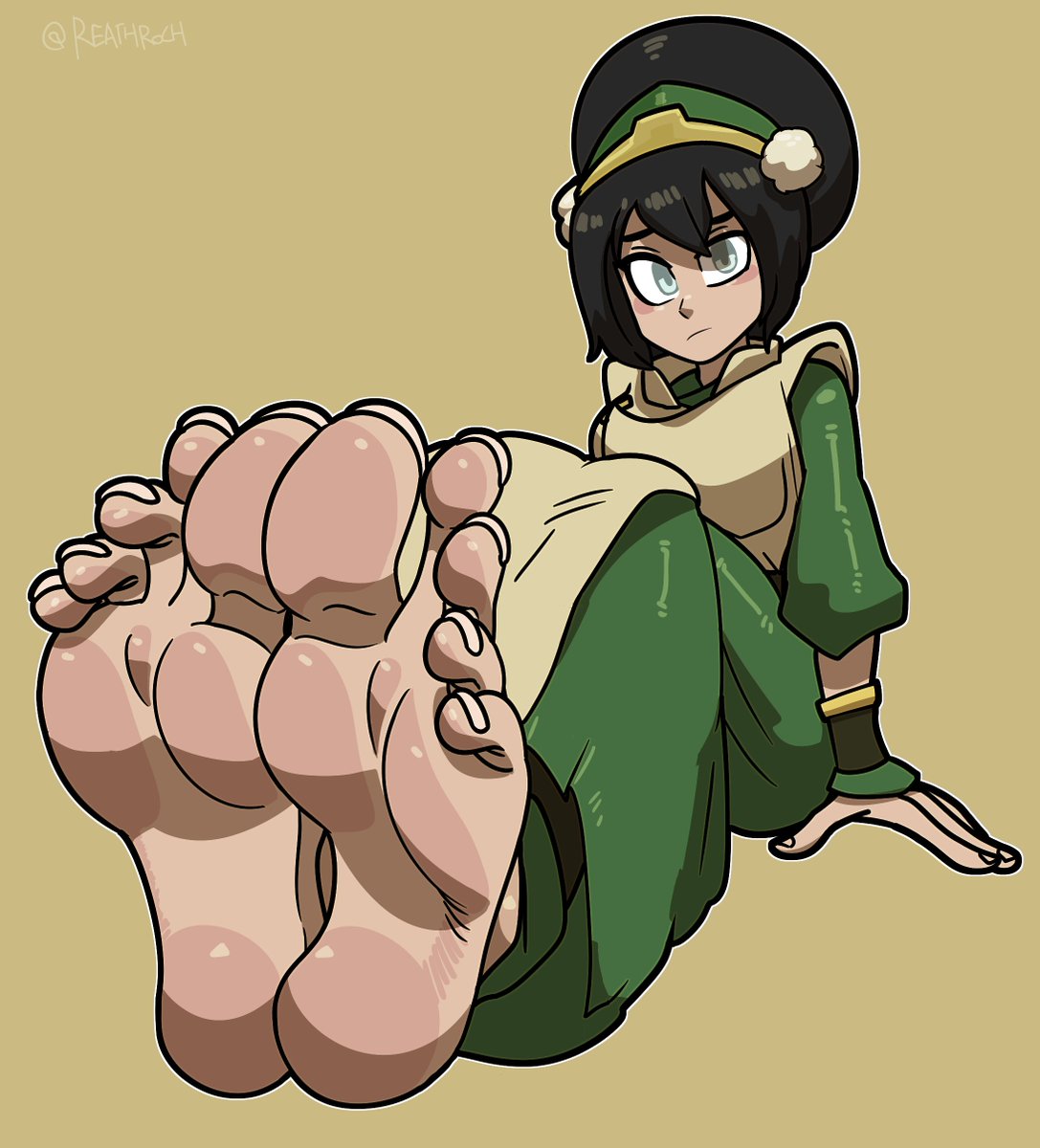 Toph from Avatar

Commission

Strong feet
