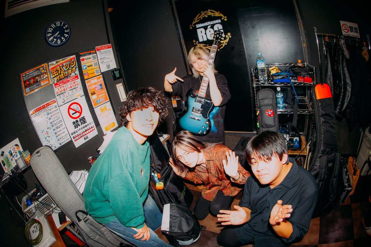 2025.11.04 下北沢ReG

『Beginning The NEW AGE Vol.3
〜ReG 15th Anniversary〜』

ありがとうございました！

【セットリスト】
1.19
2.雨夜の月
3.躁鬱プリズナー
4.うちゅー旅行🆕
5.Addict

photo by <a href="/kammshi93/">上石千聖</a>