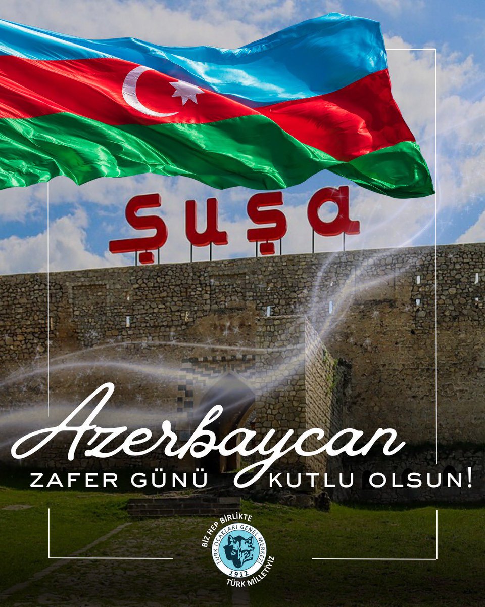Kardeş Azerbaycan Cumhuriyeti’nin Zafer Günü Kutlu Olsun! 🇦🇿