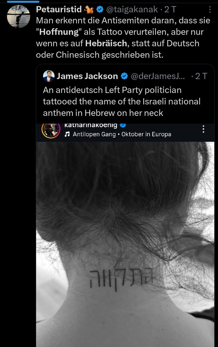 Nahöstlicher Ethnokitsch, den europäische Frauen zum Teil ihrer Identität machen können, kann erschiedene Formen annehmen:

Große Überraschung und Empörung in verschiedenen bubbles.