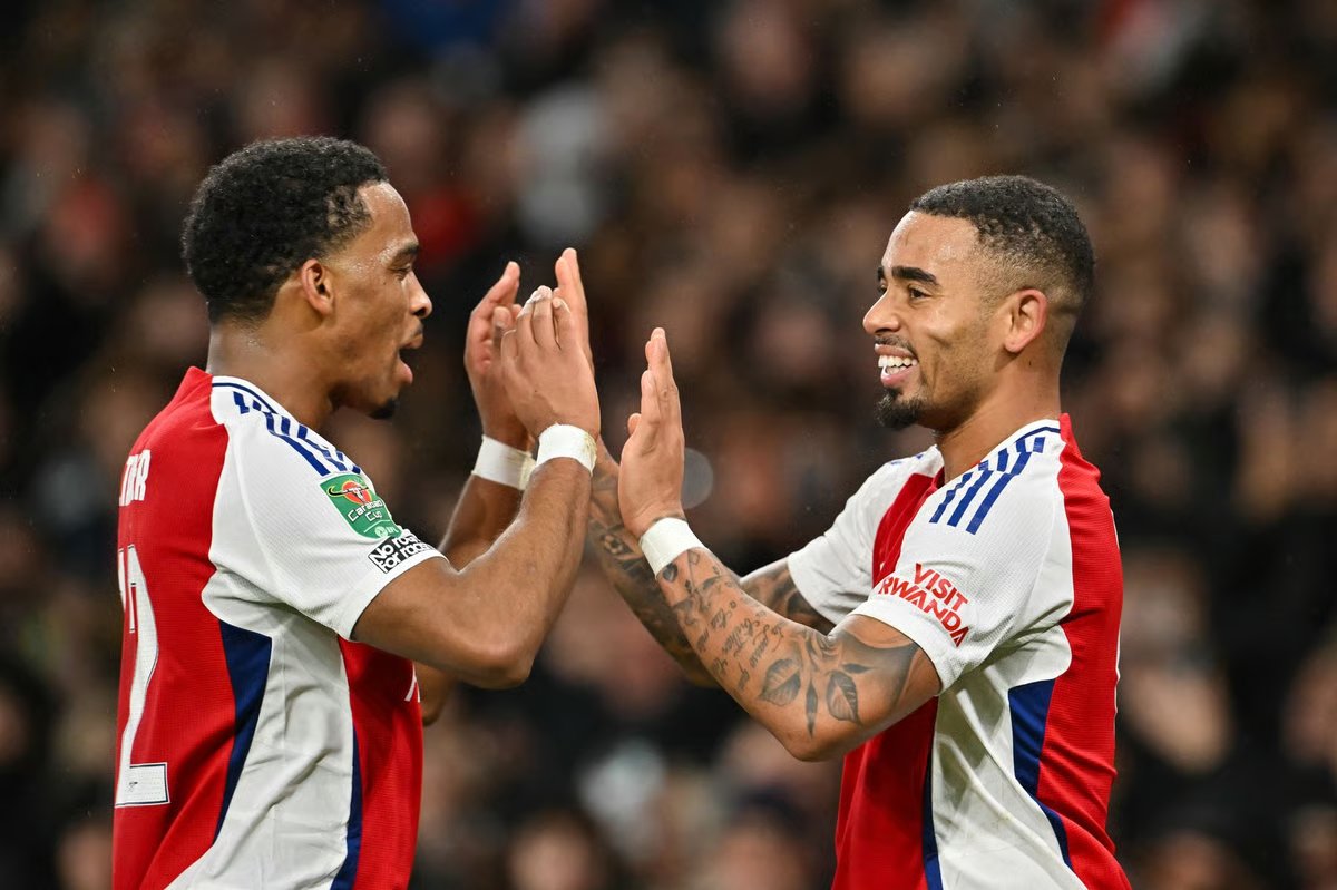 Big kudos to the Arsenal medical team. 

City has seen what rushing a player back can do to a player.

The team took time with Timber and he's come back fresher and better for us.

They've taken their time with Jesus and the squad has allowed him to get back to full fitness.