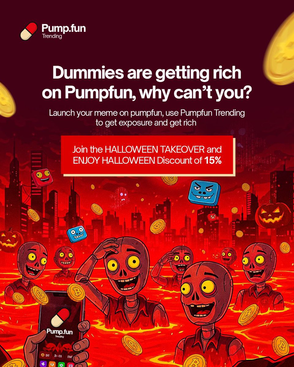 pumpdottrend's tweet image. 🔥 Dummies Are Getting Rich On Pump.fun — Why Can’t You? 💊

Complete degens with zero plan are launching coins and still trending…

Focus on building and growing your community - We'll handle marketing

💊t.me/pumpdotfuntren…
