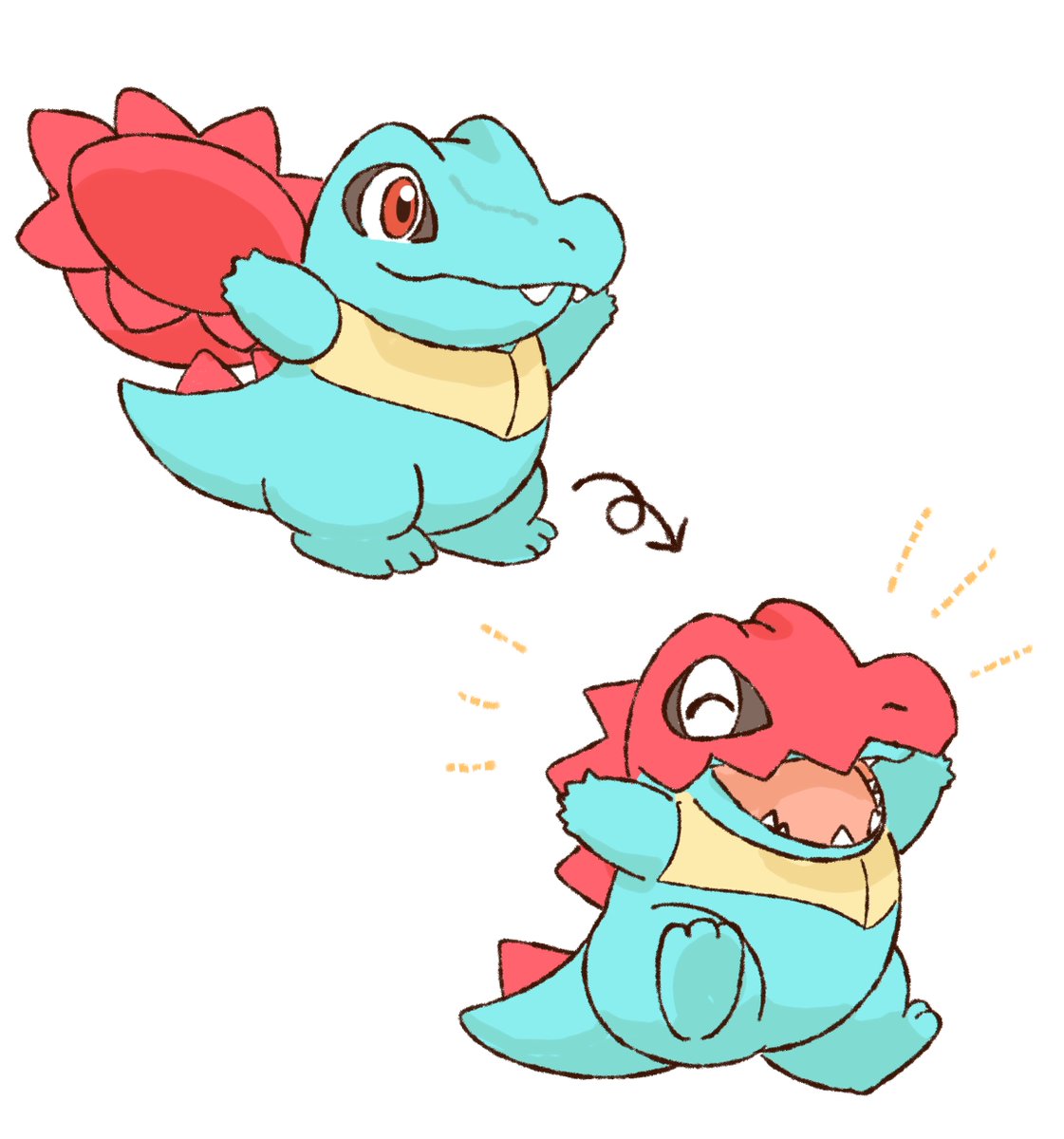 CHAPPIKA38's tweet photo. メガオーダイルノコ🐊 https://t.co/KZcXn4H4c8