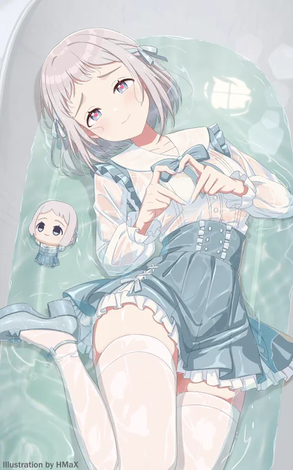 リーリヤ:も、もう……清夏ちゃん! そ、そんな…… #葛城リーリヤ x #紫雲清夏 #学マス