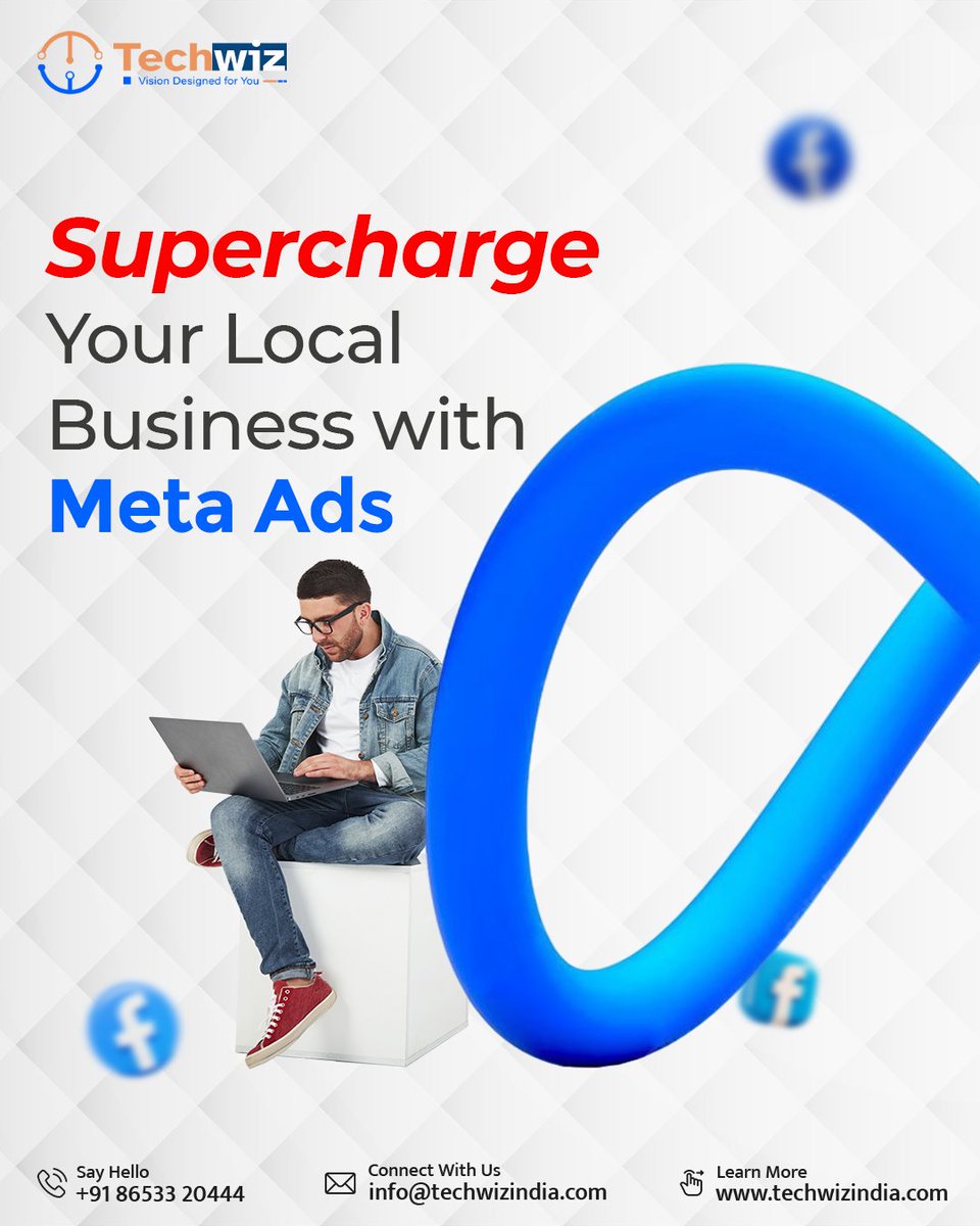 techwizind's tweet image. 🚀 Ready to put your business on the map?
With Meta Ads, you can reach more local customers, boost sales, and grow your brand — all while staying within your budget!
💡 Start advertising today!
#MetaAds #LocalBusinessGrowth #DigitalMarketing #SmallBusinessSuccess #GrowWithMeta