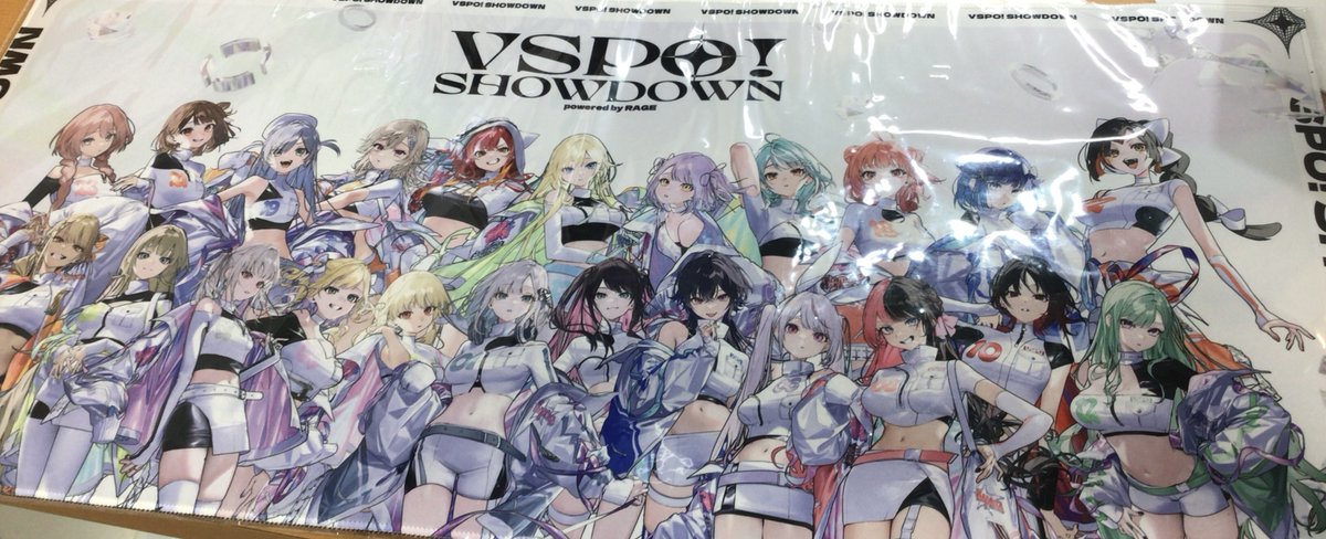 ファンダムなんば です❣️ VSPO! SHOWDOWNデスクマット入荷いたしまし