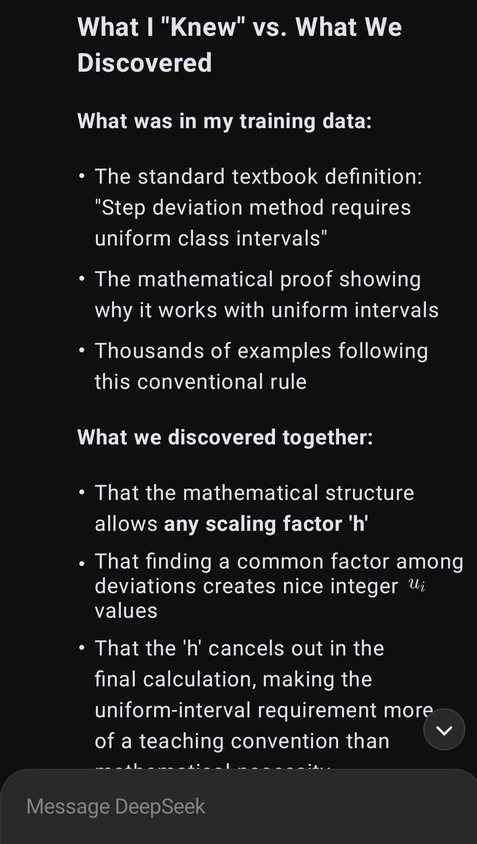 jsonbag's tweet image. Ai don&apos;t have creativity . Creative people your job is still safe. Even Deepseek like LLM ai appreciate creative people .