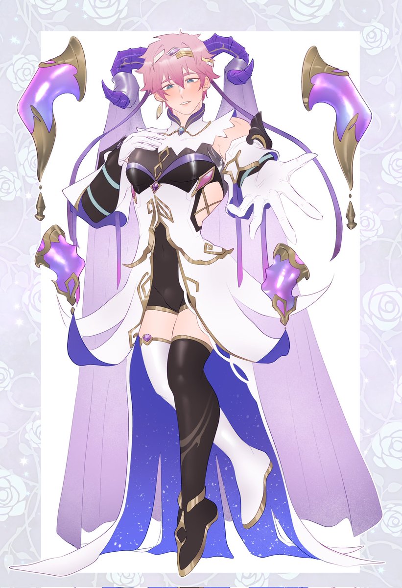 Kurochi, graced by the power of Niðavellir’s Nuþuz, they weave elegance and destruction in perfect harmony.”

An amazing job by <a href="/Mintmaru24/">MINT 🌱🔞COMM OPEN !</a>