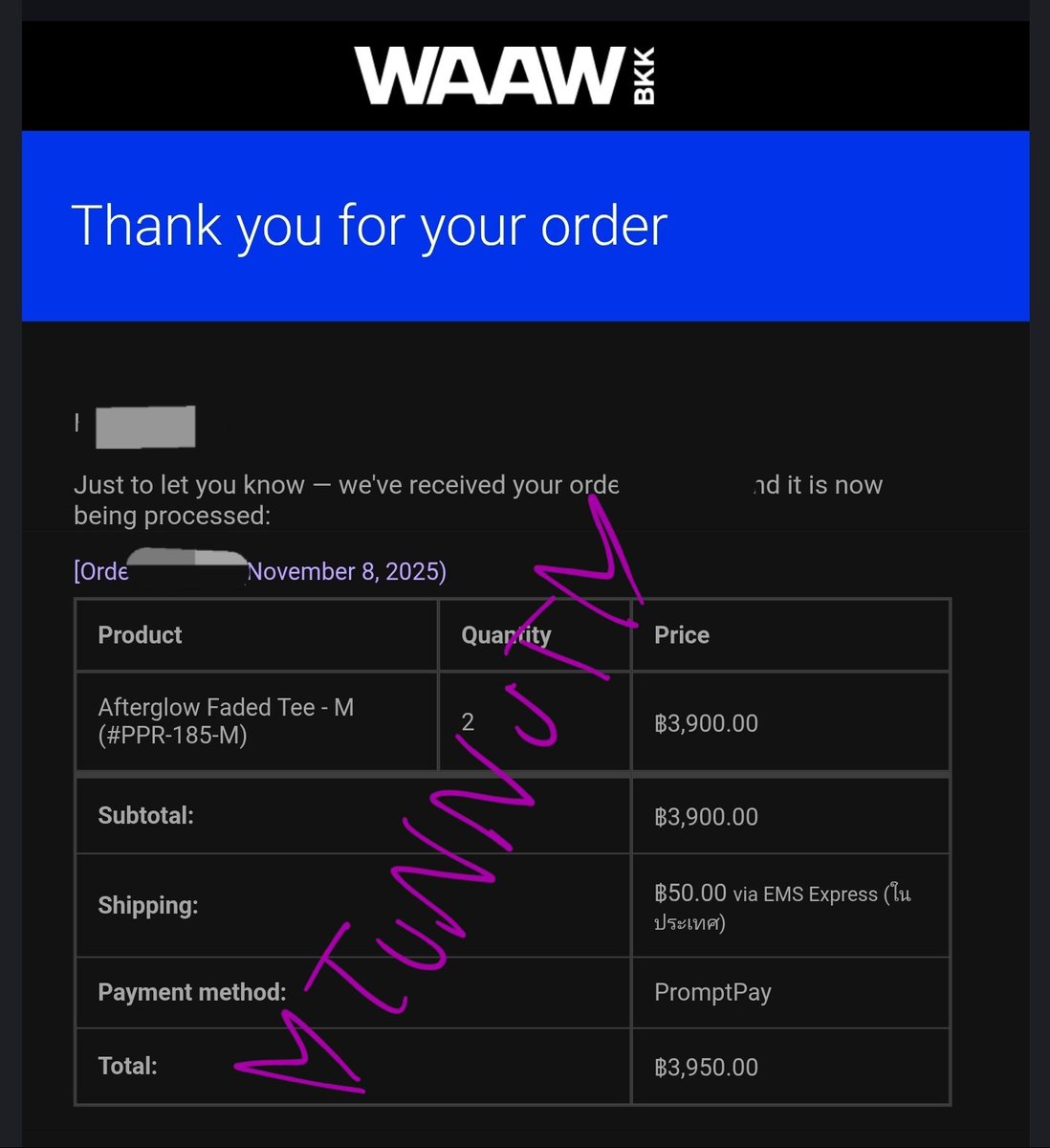 จาใส่ไปอวดน้องพีที่มาเก๊านะคับ ❤️
#AfterglowCollection 
#PPKritMyPleasureConcertAfterglow