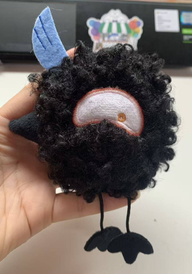 #Dottore 乱糟糟的煤球鸡x