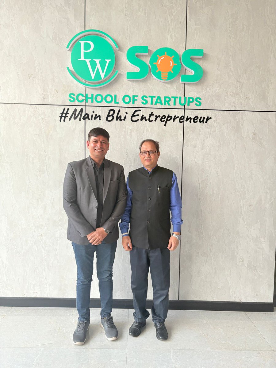 listmyindia's tweet photo. Had a wonderful interaction with Mr Raunaq Mustafa (https://t.co/Z85ufEWlAV) at PW (PhysicsWallah) School of Startups (PW SOS).
 
Grateful for his valuable insights as we move ahead with the incubation process for List My India™ 🇮🇳. https://t.co/LtPk7BdHln https://t.co/53VY7AuPaM
